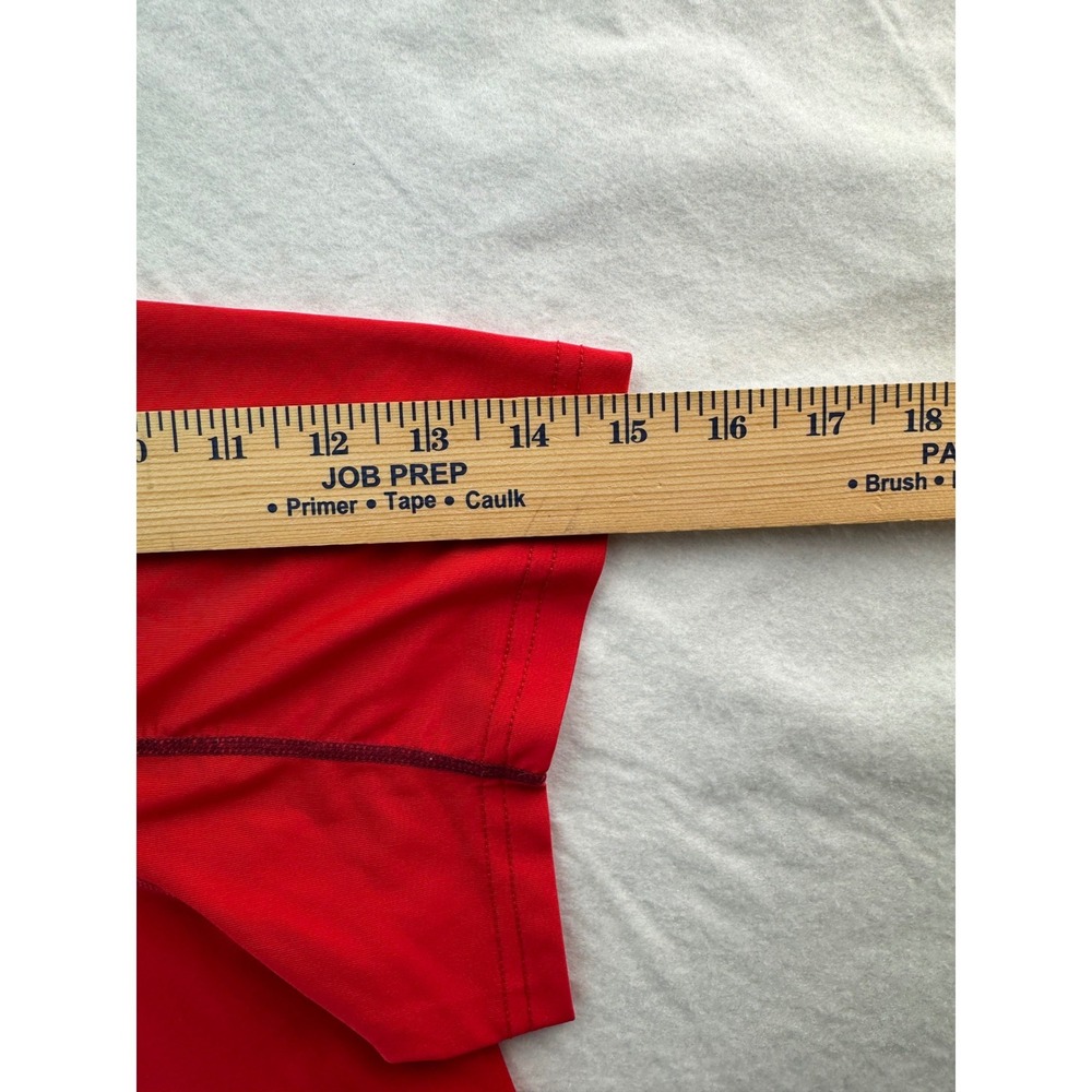 Nike Pro Dri Fit Fitted T Shirt Red Mens XL Short Sleeve Athletic‎ Gym - Picture 12 of 16